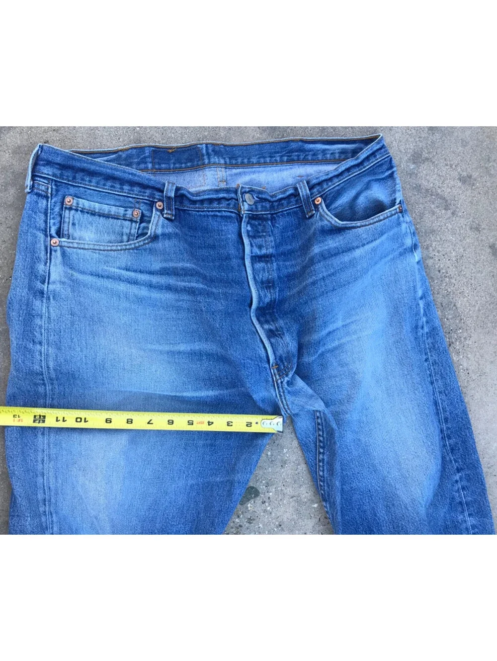 Vintage Levis XX  USA Made Blue Jeans Mens Denim 42x31 Red Tab 100% Cotton